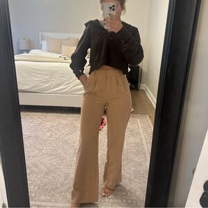 Abercrombie & Fitch Sloane Tailored Wide Leg pant